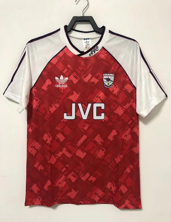 Retro 90/92 Arsenal Home Soccer Jersey