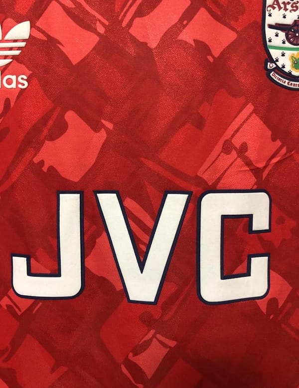 Retro 90/92 Arsenal Home Soccer Jersey - Image 5