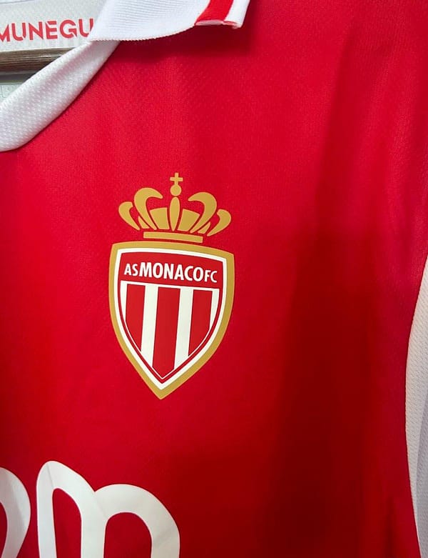 24/25 AS Monaco Home Jersey - Image 6