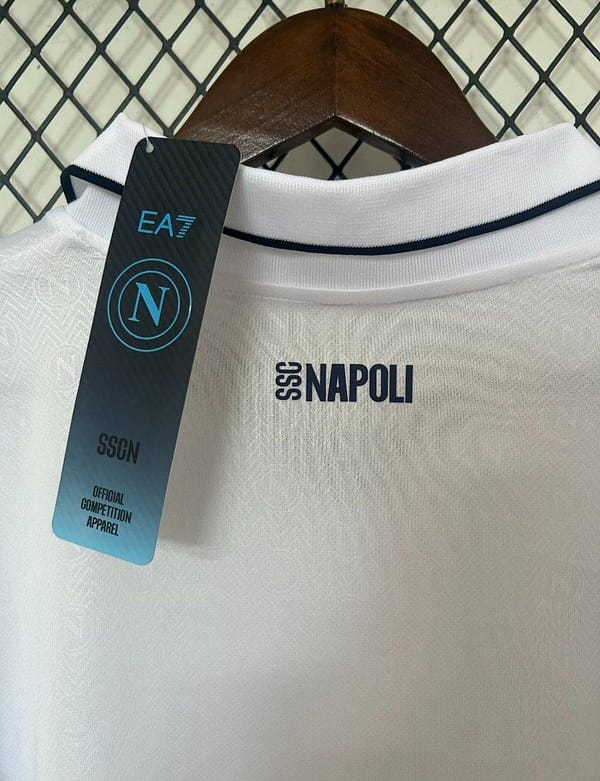24/25 SS Napoli Away White Jersey - Image 10