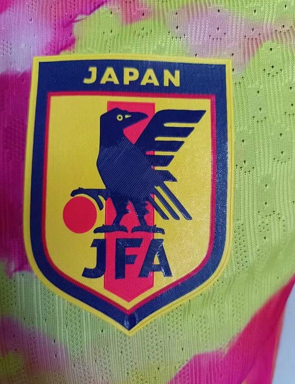 Player Version 2024 Japan Pink/Yellow/Blue Special Jersey - Image 3
