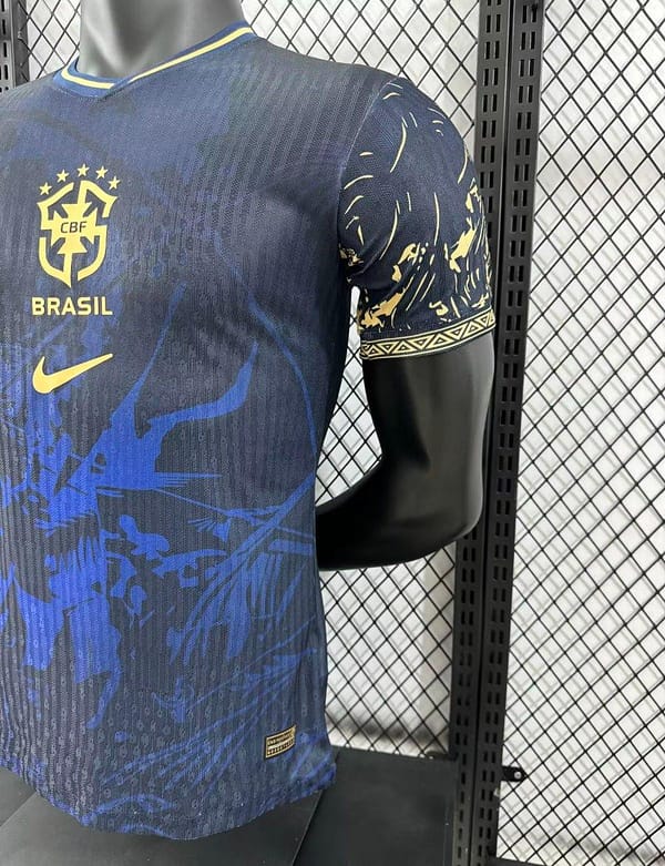 Player Version 2024 Brazil Navy Special Jersey - Image 5