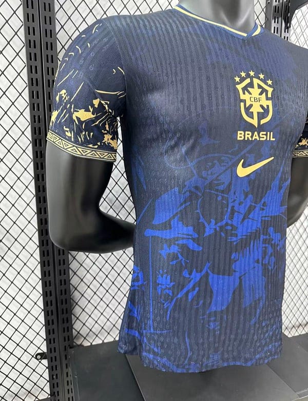 Player Version 2024 Brazil Navy Special Jersey - Image 6