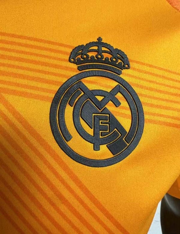 Player Version 24/25 Real Madrid Away Orange Jersey - Image 3