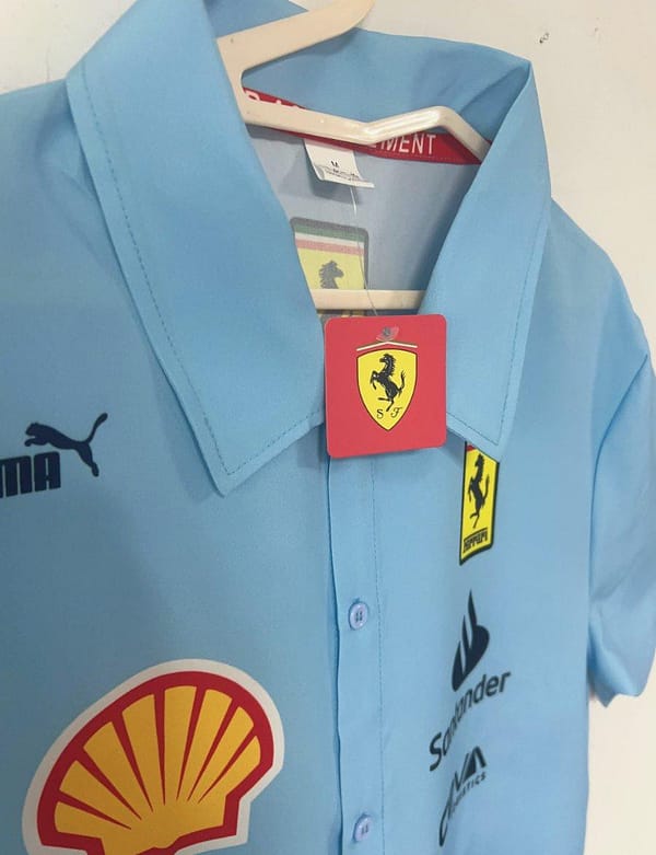 Scuderia Ferrari 2024 Miami GP Team Shirt - Image 3