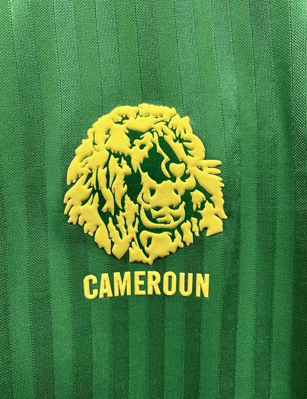 Retro 1990 Cameroon Home Jersey - Image 3