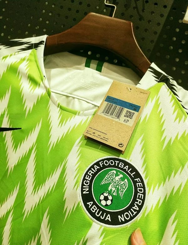 Retro 2018 Nigeria Home Jersey - Image 3