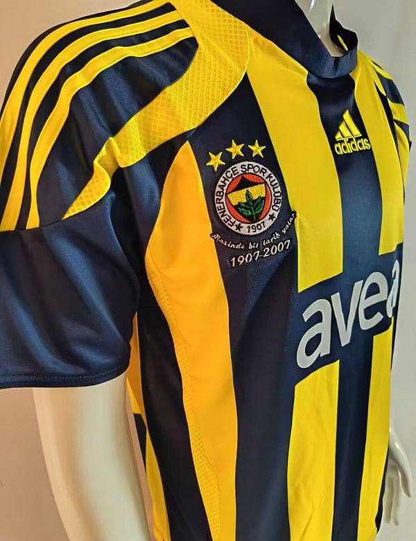Retro 07/08 Fenerbahce Home Jersey - Image 2