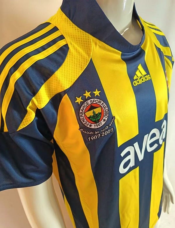 Retro 07/08 Fenerbahce Home Jersey - Image 4