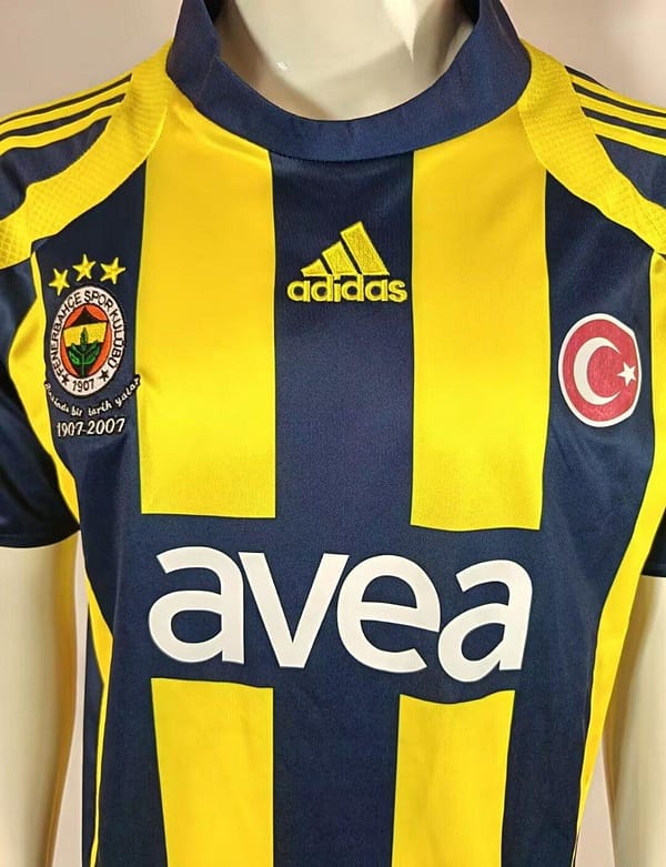 Retro 07/08 Fenerbahce Home Jersey - Image 8