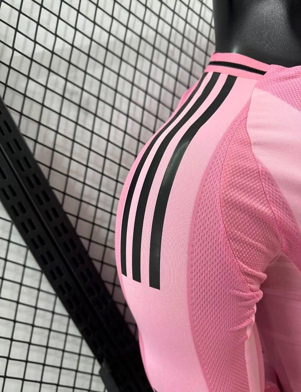 Player Version 25/26 Inter Miami Away Pink Long Sleeve Jersey - Image 4