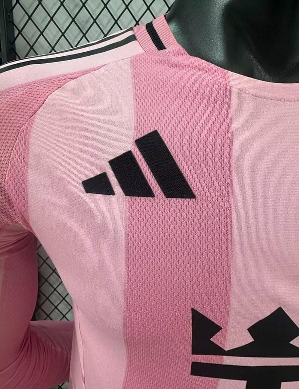 Player Version 25/26 Inter Miami Away Pink Long Sleeve Jersey - Image 7