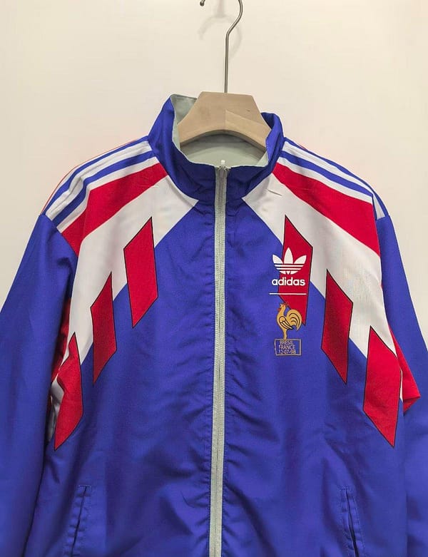 2025 France Blue/Grey Reversible Windbreaker - Image 6