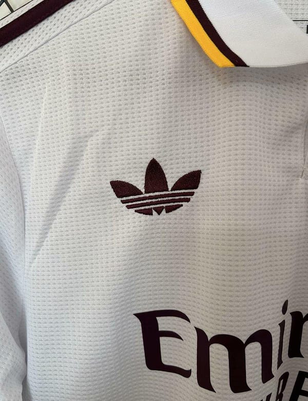 25/26 Arsenal Away White Jersey - Image 3