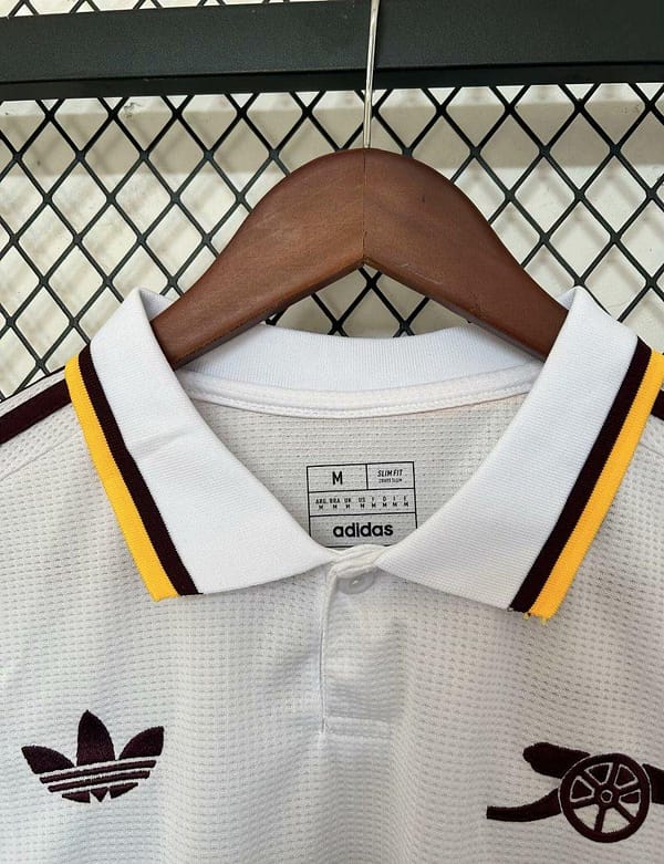 25/26 Arsenal Away White Jersey - Image 4