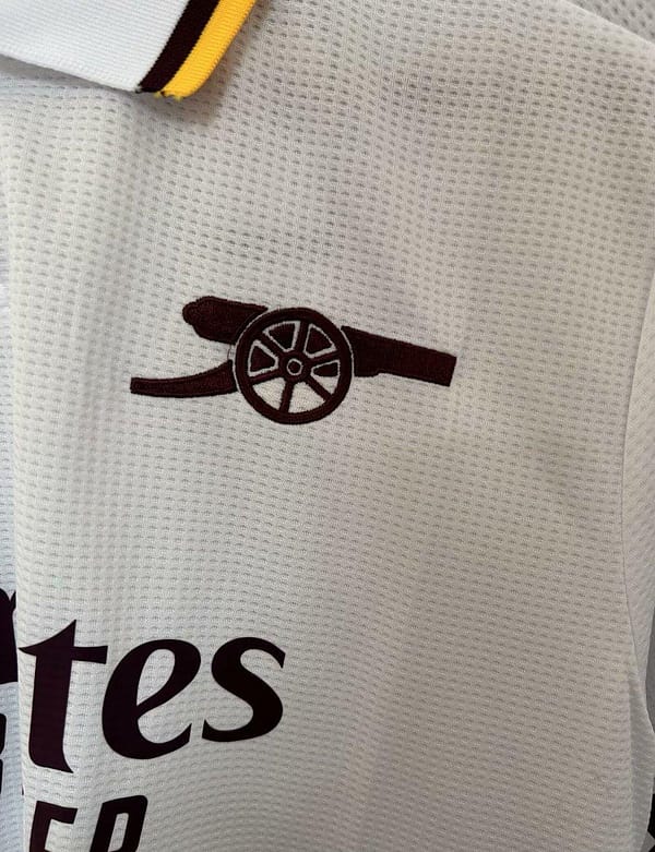 25/26 Arsenal Away White Jersey - Image 7