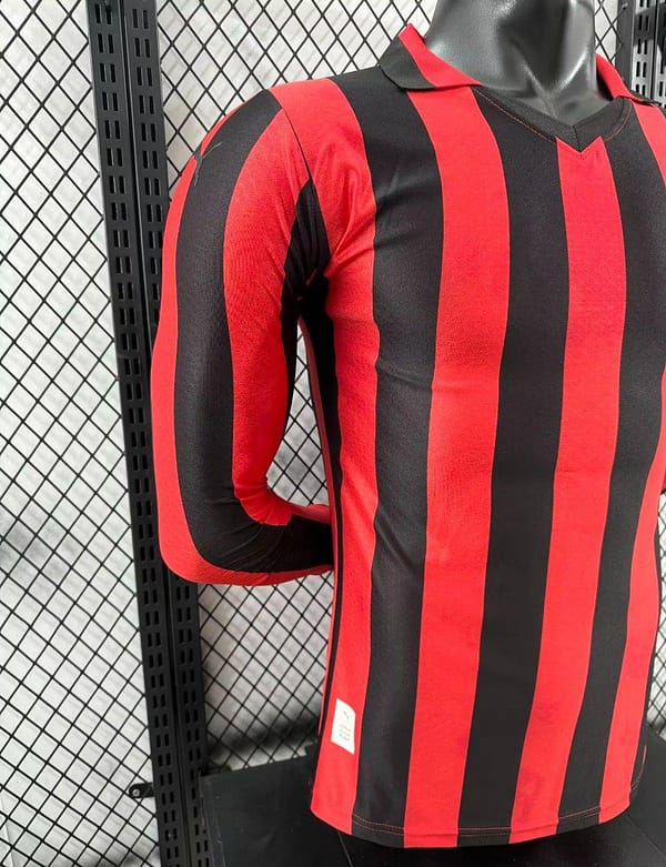 Player Version 24/25 AC Milan Home 125Th Anniversary Long Sleeve Jersey - Image 7