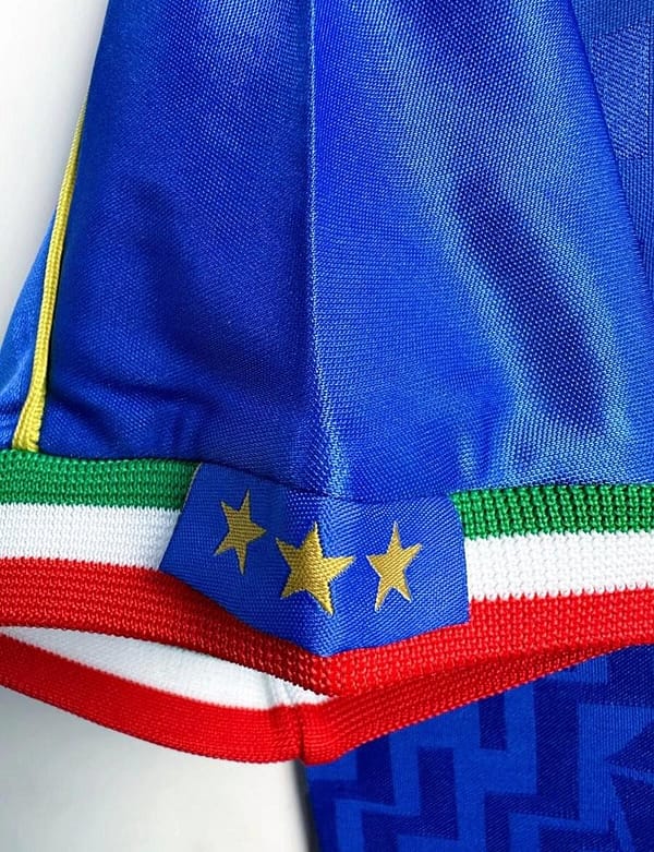 Retro 1995 Italy Home Jersey - Image 6
