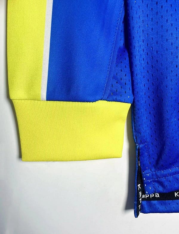Retro 97/99 Juventus Away Blue Long Sleeve Jersey - Image 4