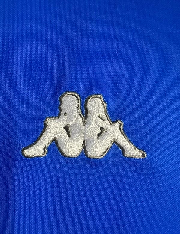 Retro 97/99 Juventus Away Blue Long Sleeve Jersey - Image 7