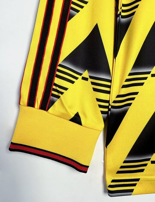 Retro 91/93 Arsenal Away Yellow Long Sleeve Jersey - Image 4
