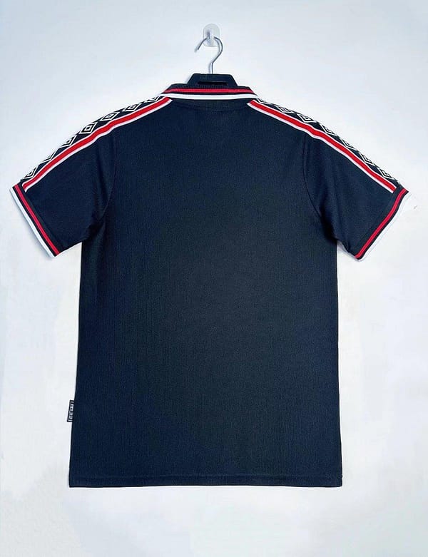 Retro 98/99 Manchester United Goalkeeper Navy Jersey - Image 2
