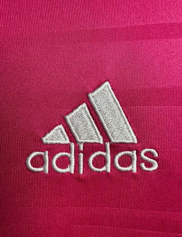 Retro 14/15 Real Madrid Away Pink Long Sleeve Jersey - Image 7