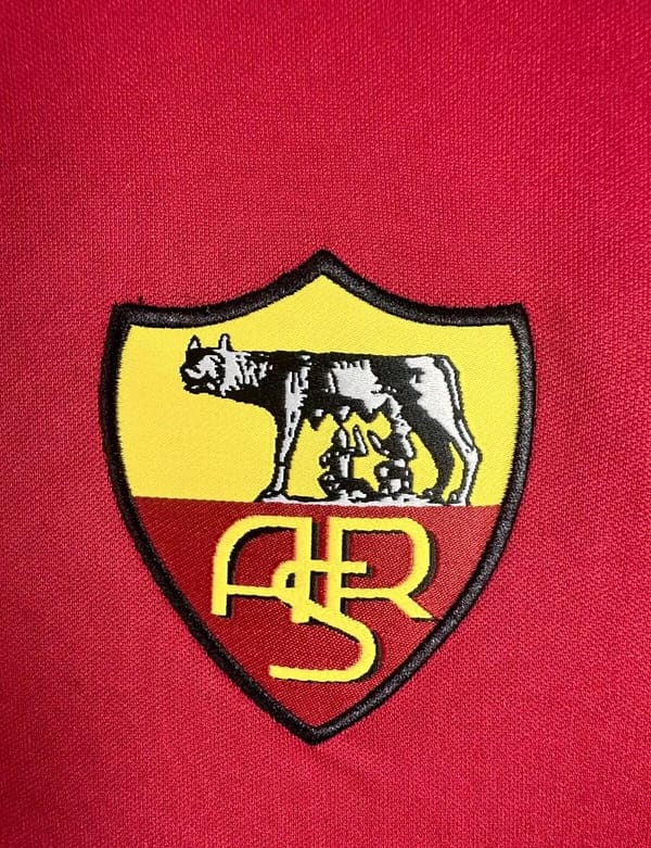 Retro 98/99 Roman Home Long Sleeve Jersey - Image 6
