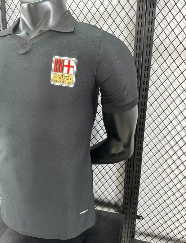 Player Version 24/25 AC Milan 125th Anniversary Black Jersey - Image 6