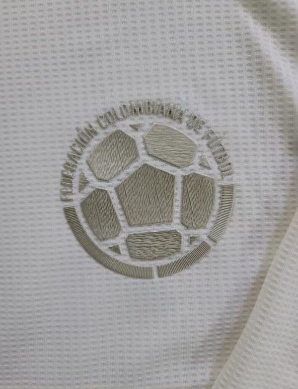 2024 Colombia White 100Th Anniversary Long Sleeve Jersey - Image 4