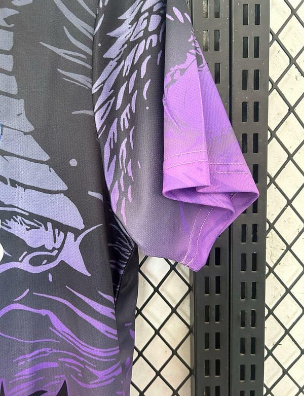 25/26 Real Madrid "Obsidian Dragon" Special Purple Jersey - Image 5