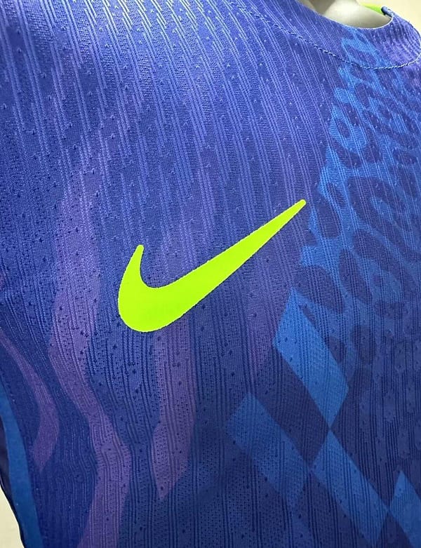 Player Version 2025 Brazil Away Blue Jersey - Image 2