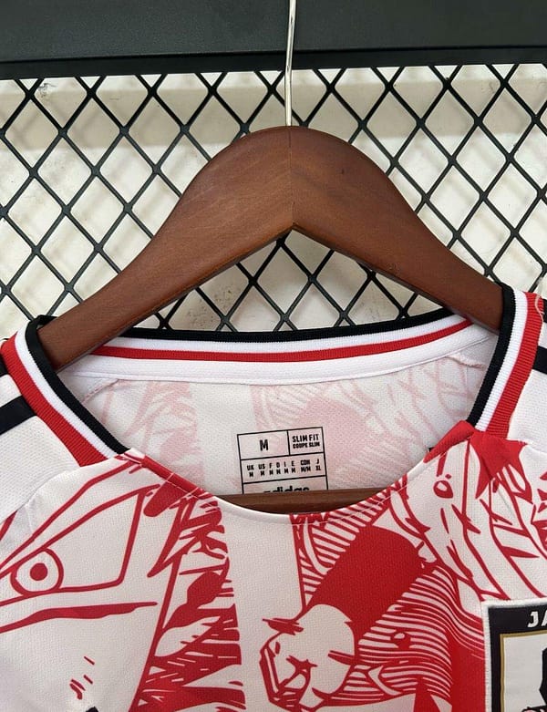 2024 Japan National Team Dragon Ball Z Limited Edition Red/White Jersey - Image 6