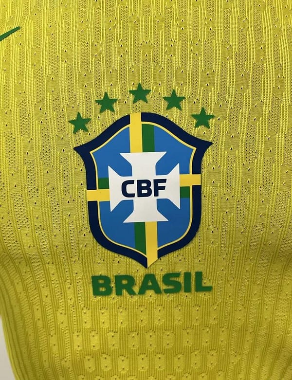 Player Version 2025 Brazil Home Long Sleeve Jersey - Image 3