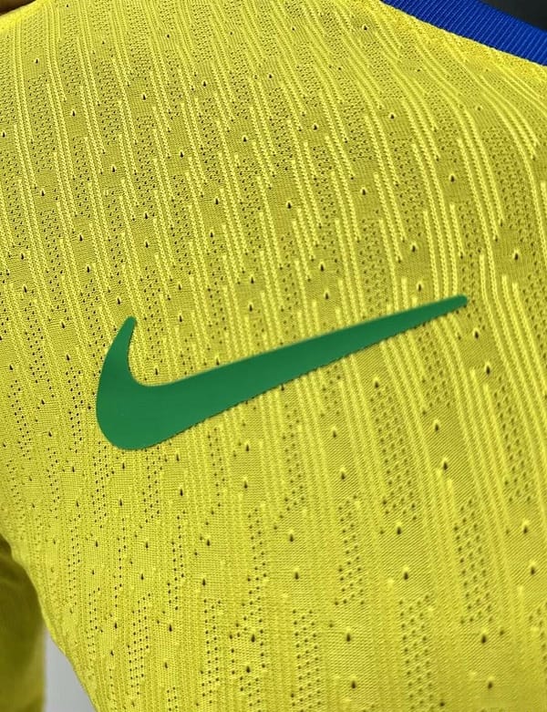 Player Version 2025 Brazil Home Long Sleeve Jersey - Image 4