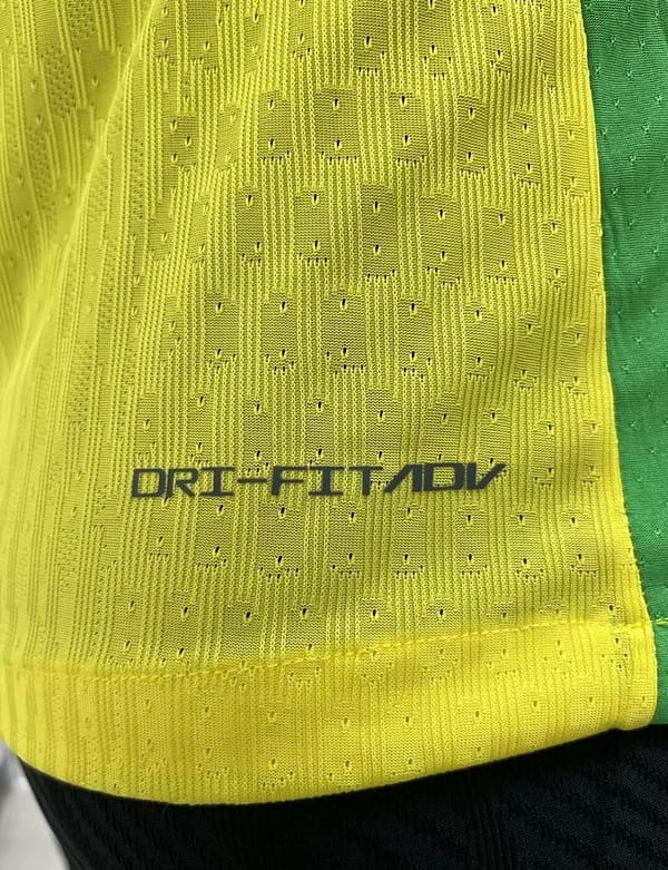 Player Version 2025 Brazil Home Long Sleeve Jersey - Image 5