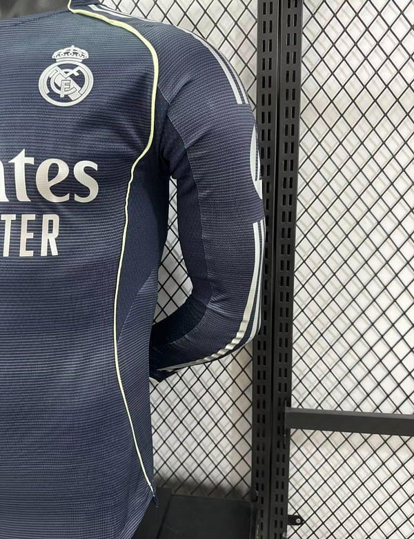 Player Version 25/26 Real Madrid Away Long Sleeve Jersey - Image 5