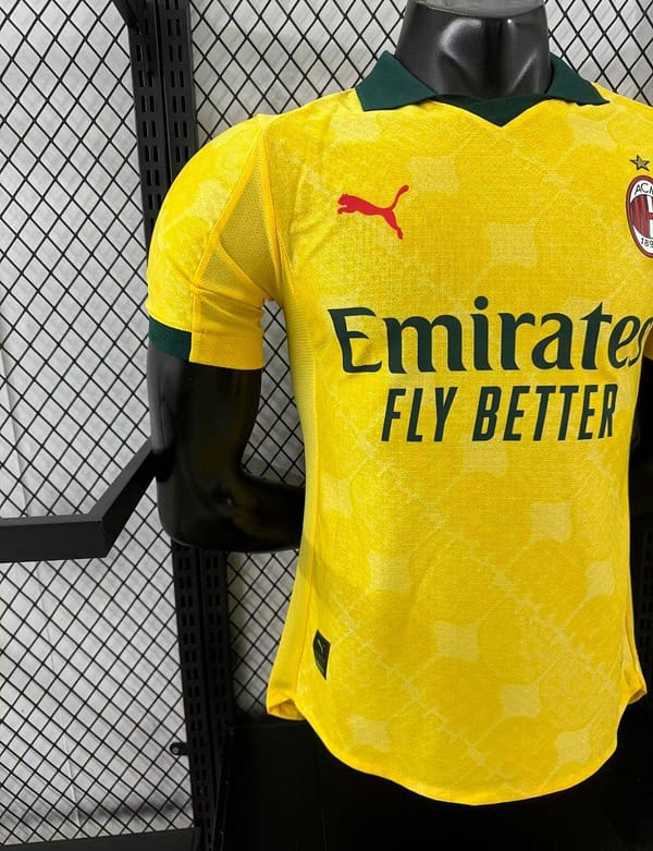 Player Version 25/26 AC Away Yellow Jersey - Image 5