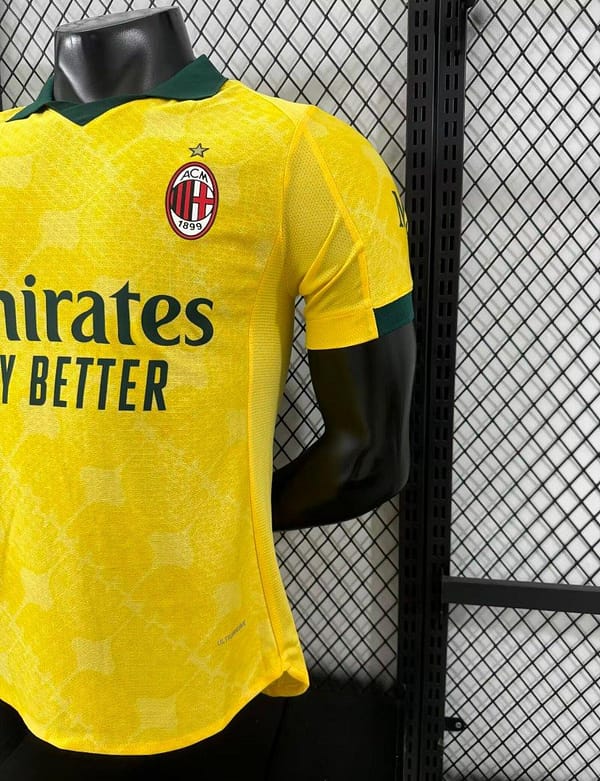 Player Version 25/26 AC Away Yellow Jersey - Image 6