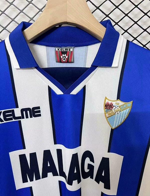 Retro 97/98 Malaga Home Jersey - Image 3