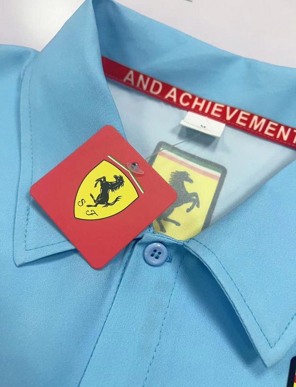 Scuderia Ferrari 2024 Miami GP Team Shirt - Image 7