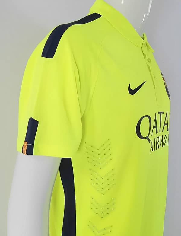 Retro 14/15 Barcelona Third Green Jersey - Image 4