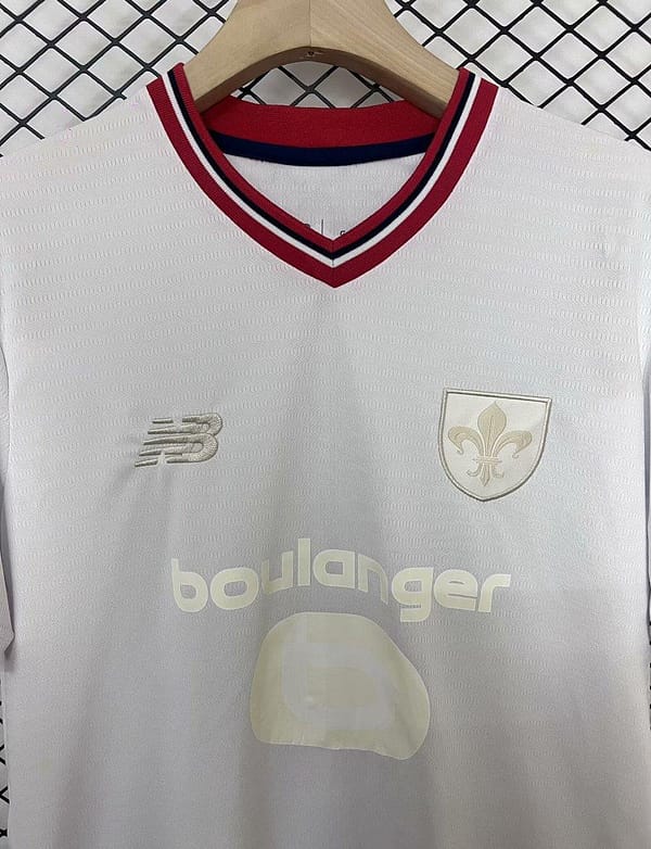 24/25 Lille OSC White 80th Anniversary Jersey - Image 3