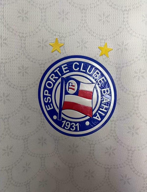 25/26 Bahia Away White Jersey - Image 5