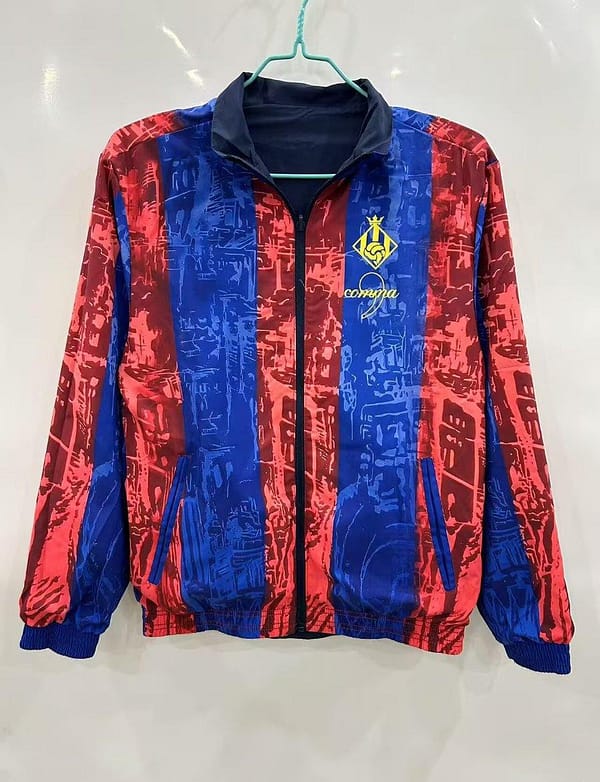 25/26 Barcelona Comma Football Reversible Windbreaker - Image 6