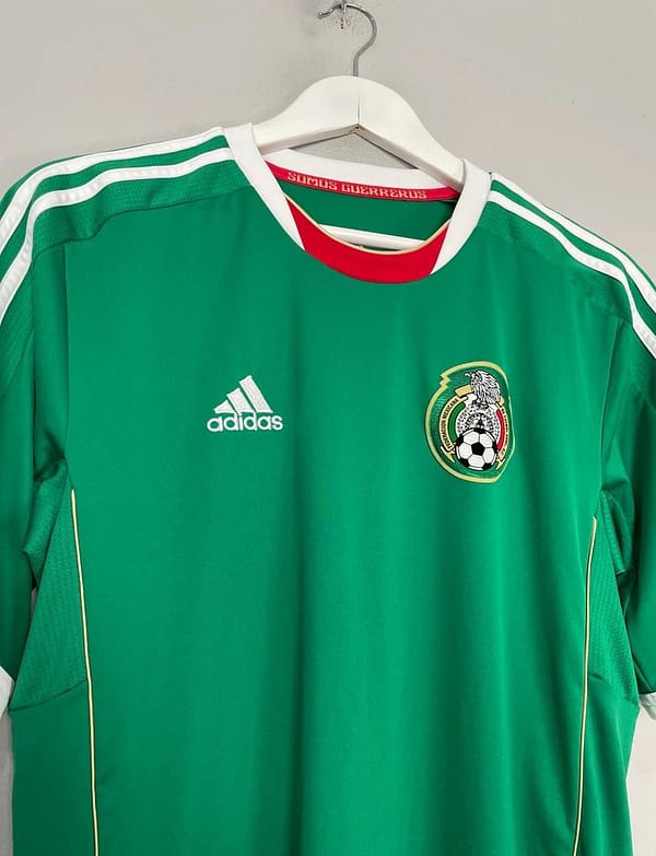 Retro 2011 Mexico Home Jersey - Image 3