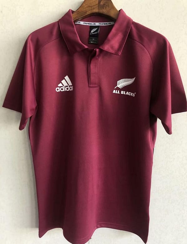 All Blacks 2020 Mens Primeblue Rugby Polo Shirt - Image 6