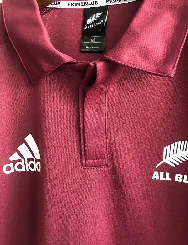 All Blacks 2020 Mens Primeblue Rugby Polo Shirt - Image 7
