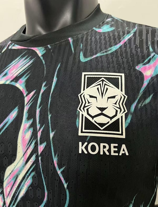 Player Version 2024 Korea Away Black Jersey - Image 2