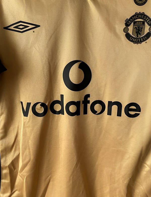 Retro 01/02 Manchester United Third Centenary Reversible Jersey - Image 6